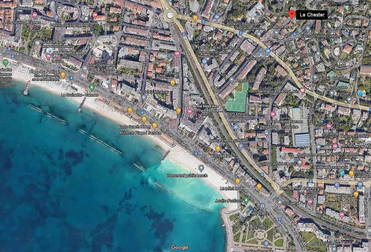Le Chester Appartement 3 Pieces Cannes Proche Croisette Bord De Mer Exterior photo